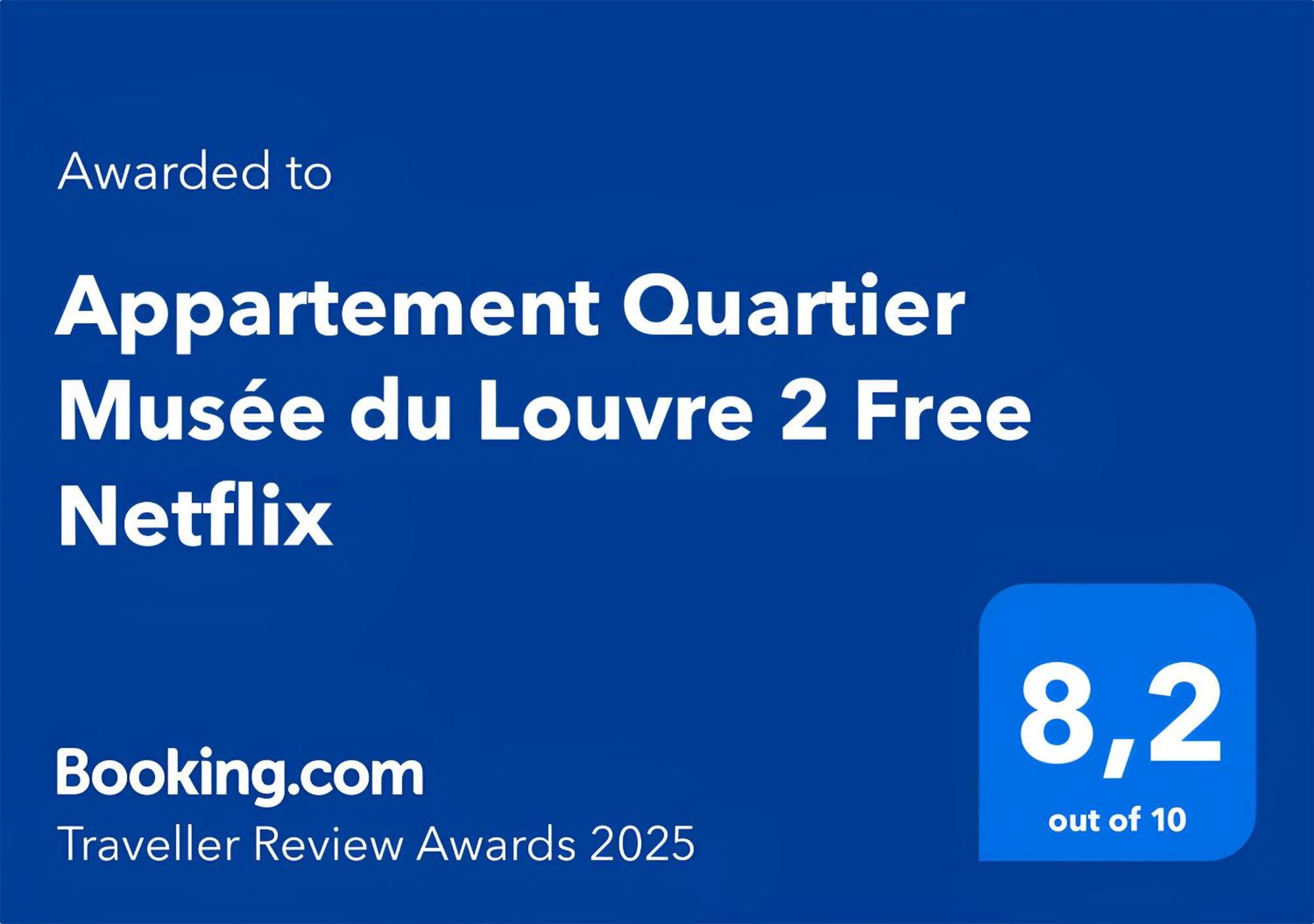 Quartier Musee Du Louvre 2 Free Netflix Appartement *